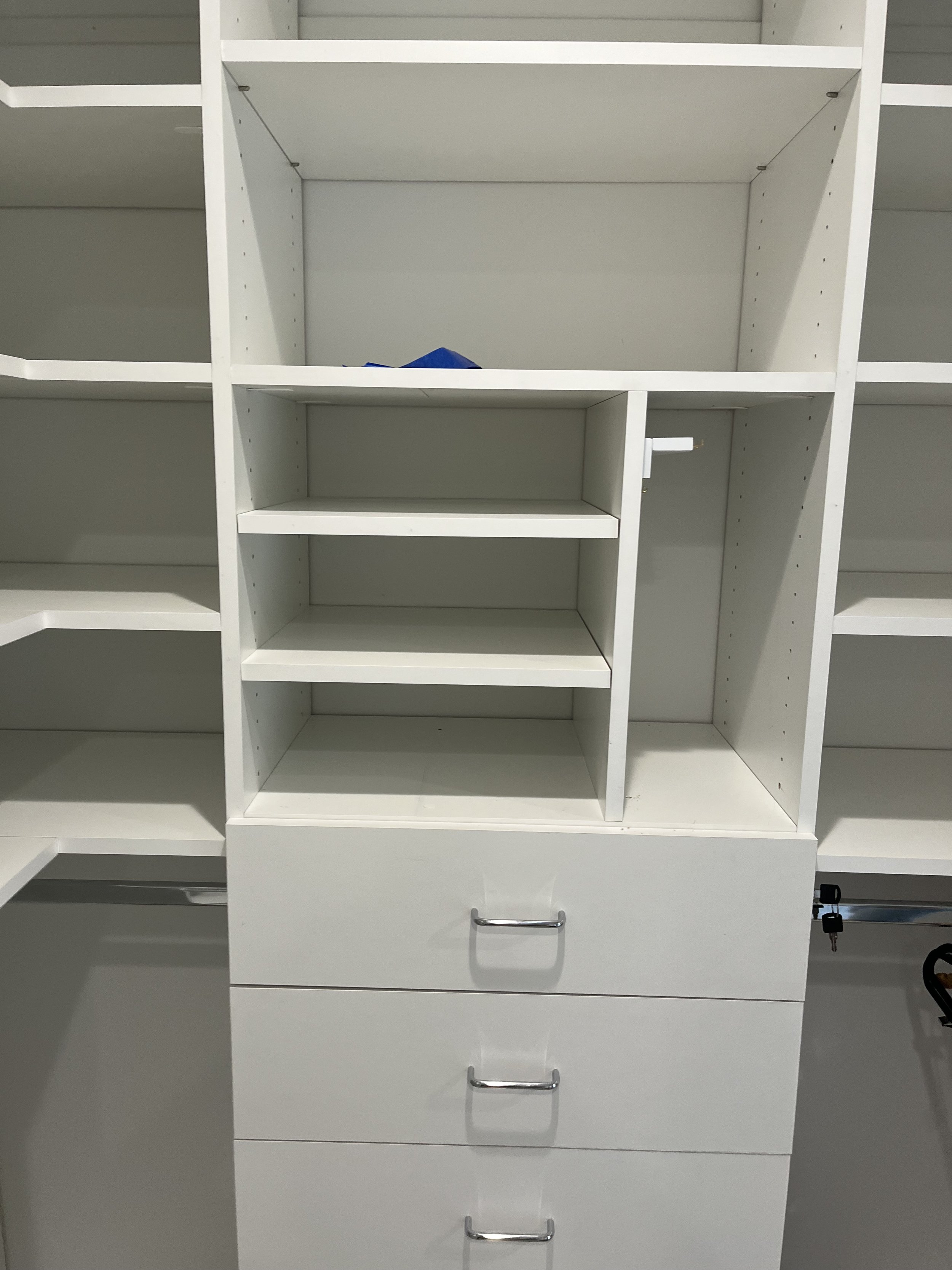 Finished closet
