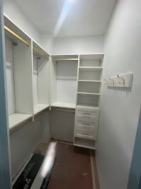 Completed closet