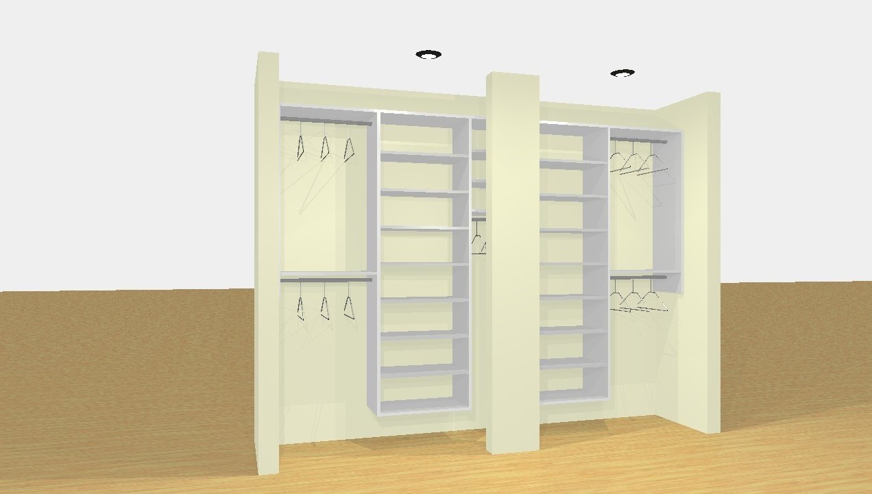 Rikki Giordano bedroom reach-in