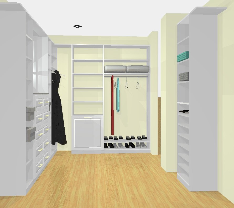 Sabrina & Scott new walk-in — right
